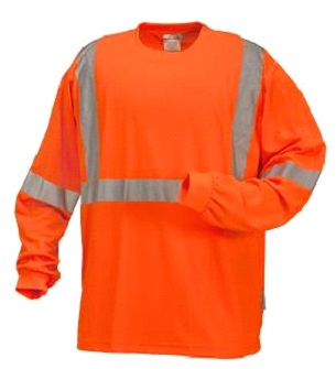 High Visibility Wicking Long Sleeve T-shirt
